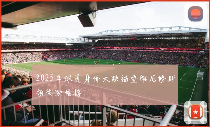 2025年球员身价大跌福登维尼修斯领衔跌幅榜