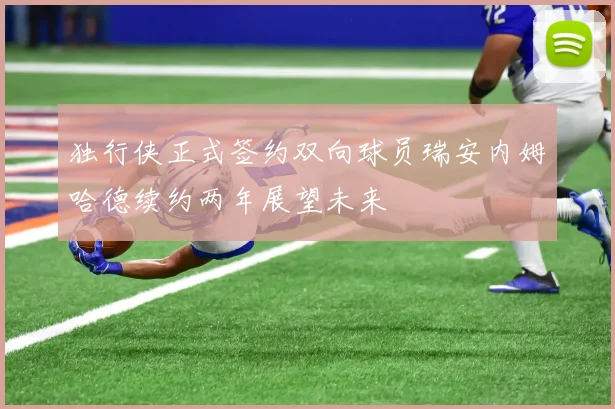 独行侠正式签约双向球员瑞安内姆哈德续约两年展望未来